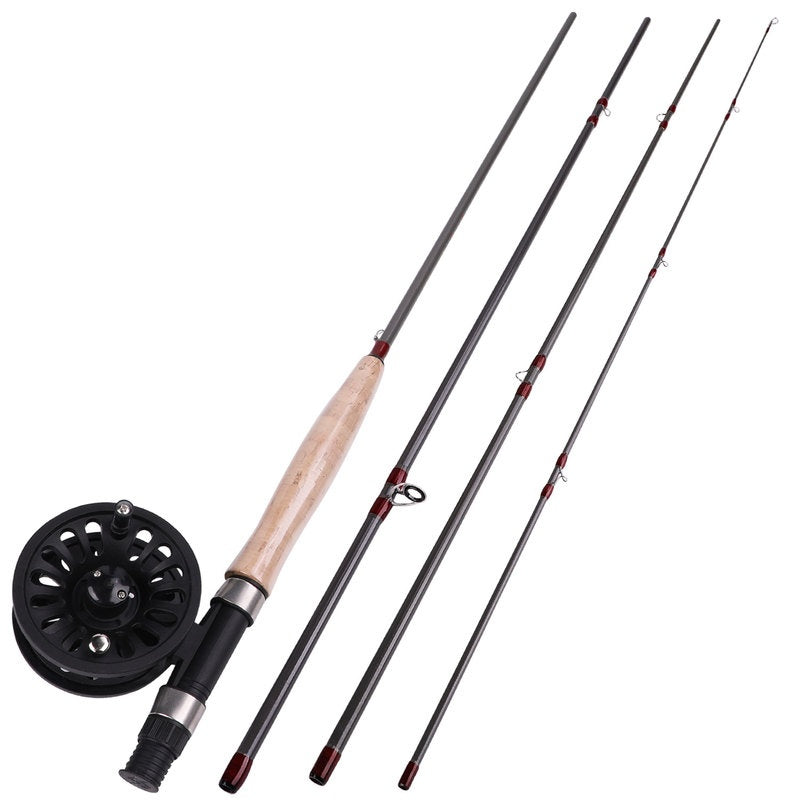 Sougayilang Fly Fishing Rod Reel Set Fly Fishing Pole with Reel Combo Fly Tackle