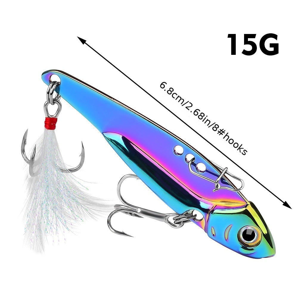 3D Fishing Lures with Reflective Coating - Premium Copper Alloy & Stainless Steel Construction for Successful Catches - Durable Sharp Hooks and Lifelike Appearance