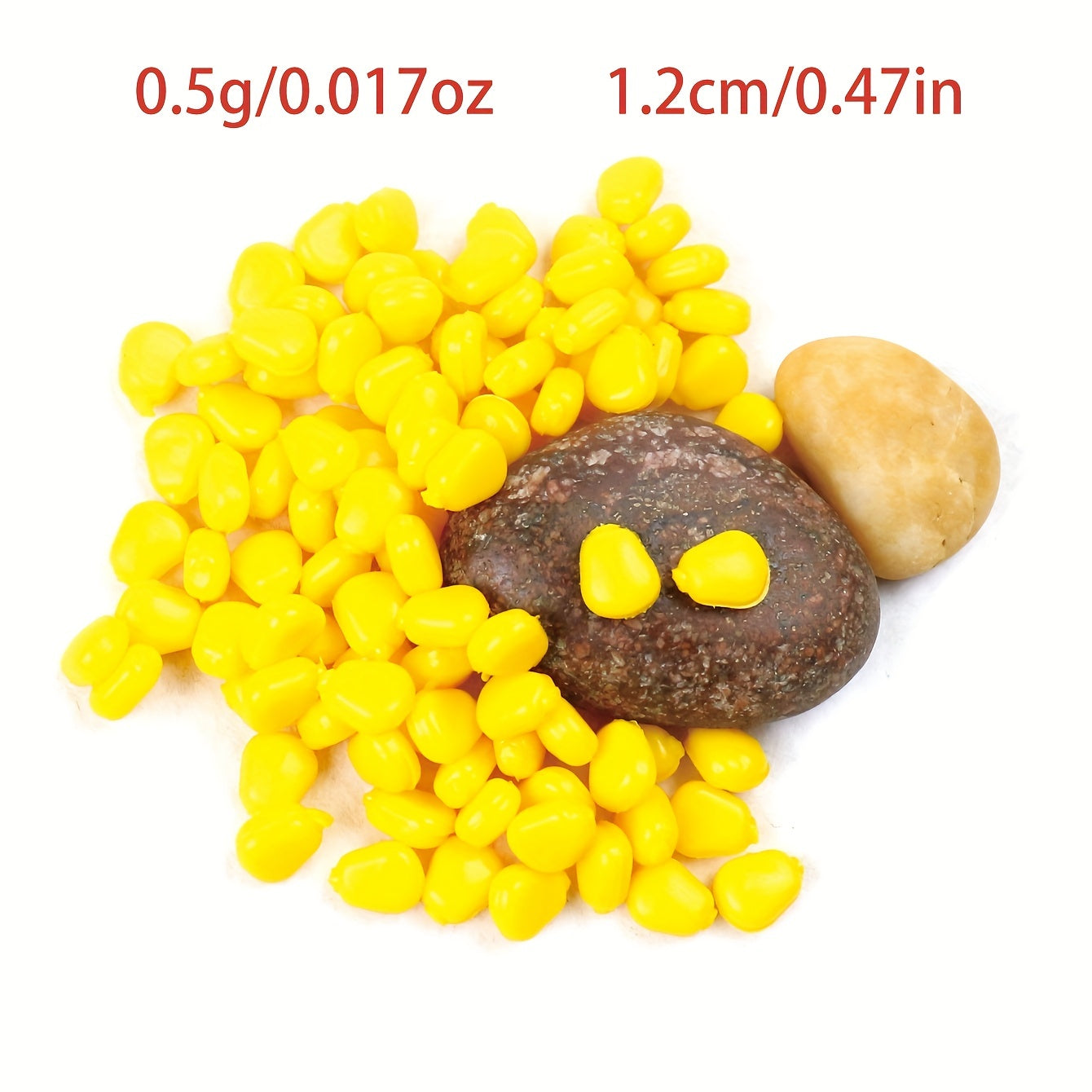 100pcs of Deliciously Flavored Corn Kernels - The Perfect Fishing Lures & Bait!