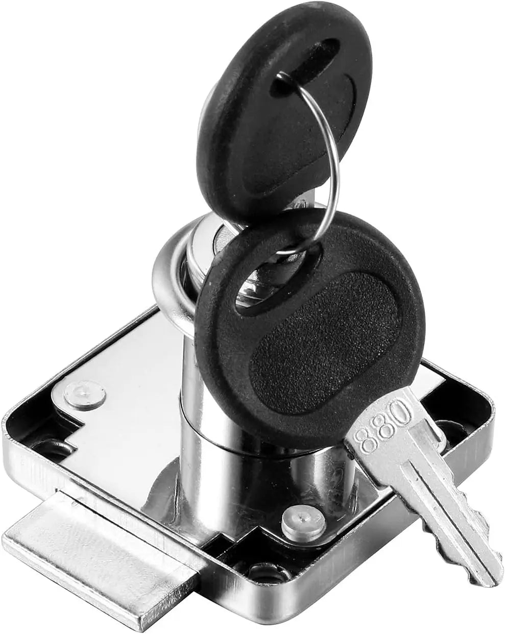 Drawer Lock Wardrobe Cabinet Cam Locks With 2 Keys Same Key Furniture Door Hardware For Office Desk Letter Box Mailbox