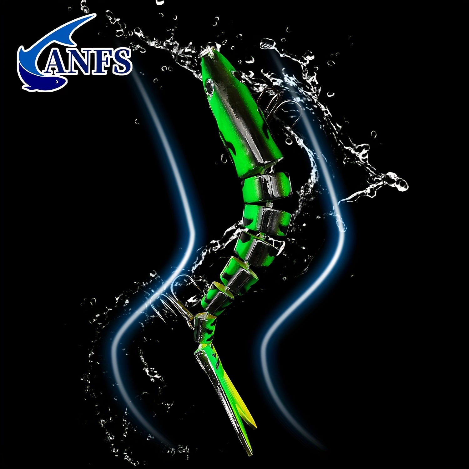 Fishing Lures Multi Jointed Swimbait Crankbait Slow Sinking Bionic Artificial Bait Freshwater Saltwater Trout Bass Fishing Accessories 20g 0.7oz/13.5cm 5.31inch, Trout Lure, Lifelike Bait, Crankbait Design, Precisioncrafted L