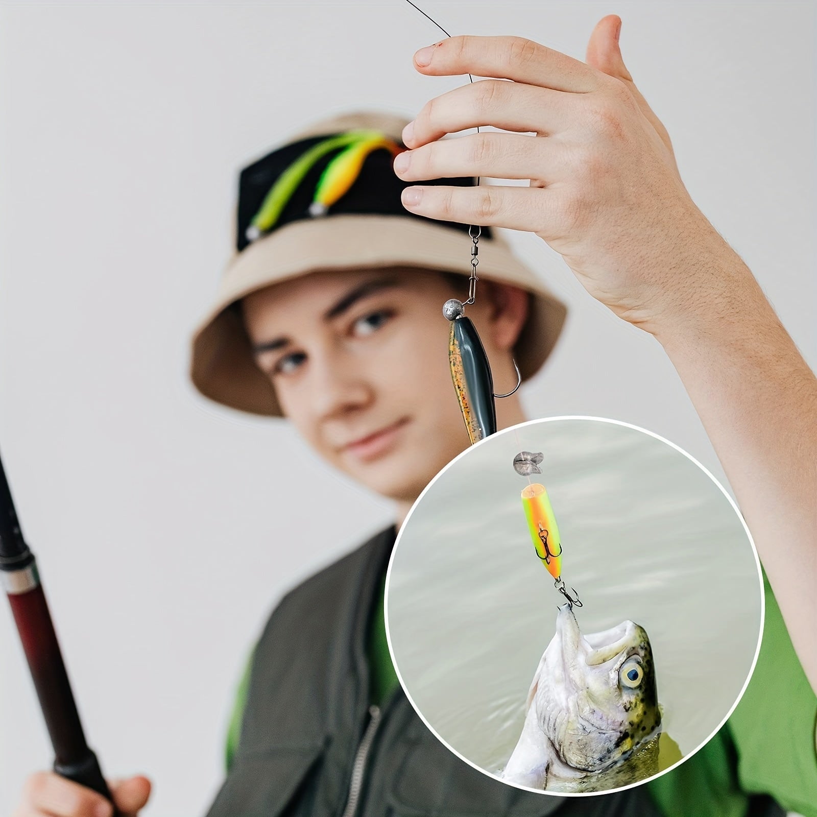 50/100pcs Premium Removable Split Shot Sinker - Quick-Attach Fishing Weights for Effortless Casting - Durable Outdoor Accessories for Freshwater & Saltwater Anglers